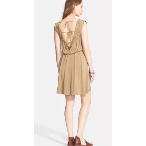 Free People Dresses & Skirts - Free People Women’s Cupro True As Love Dress Size XS in Fatigue
